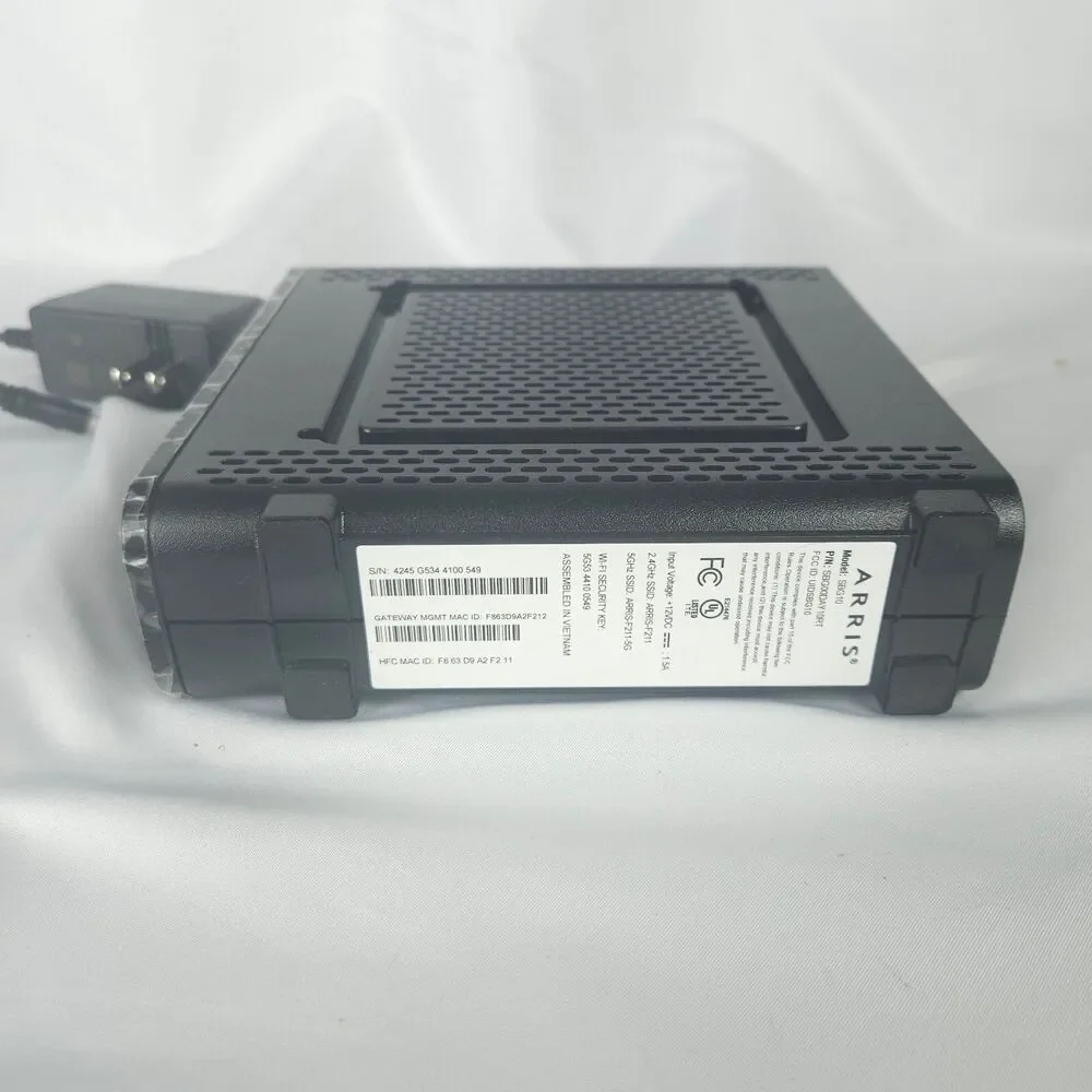 NWOB Arris SBG10 Cable Modem Router Combo 400Mbps DOCSIS 3.0 - Picture 5 of 5